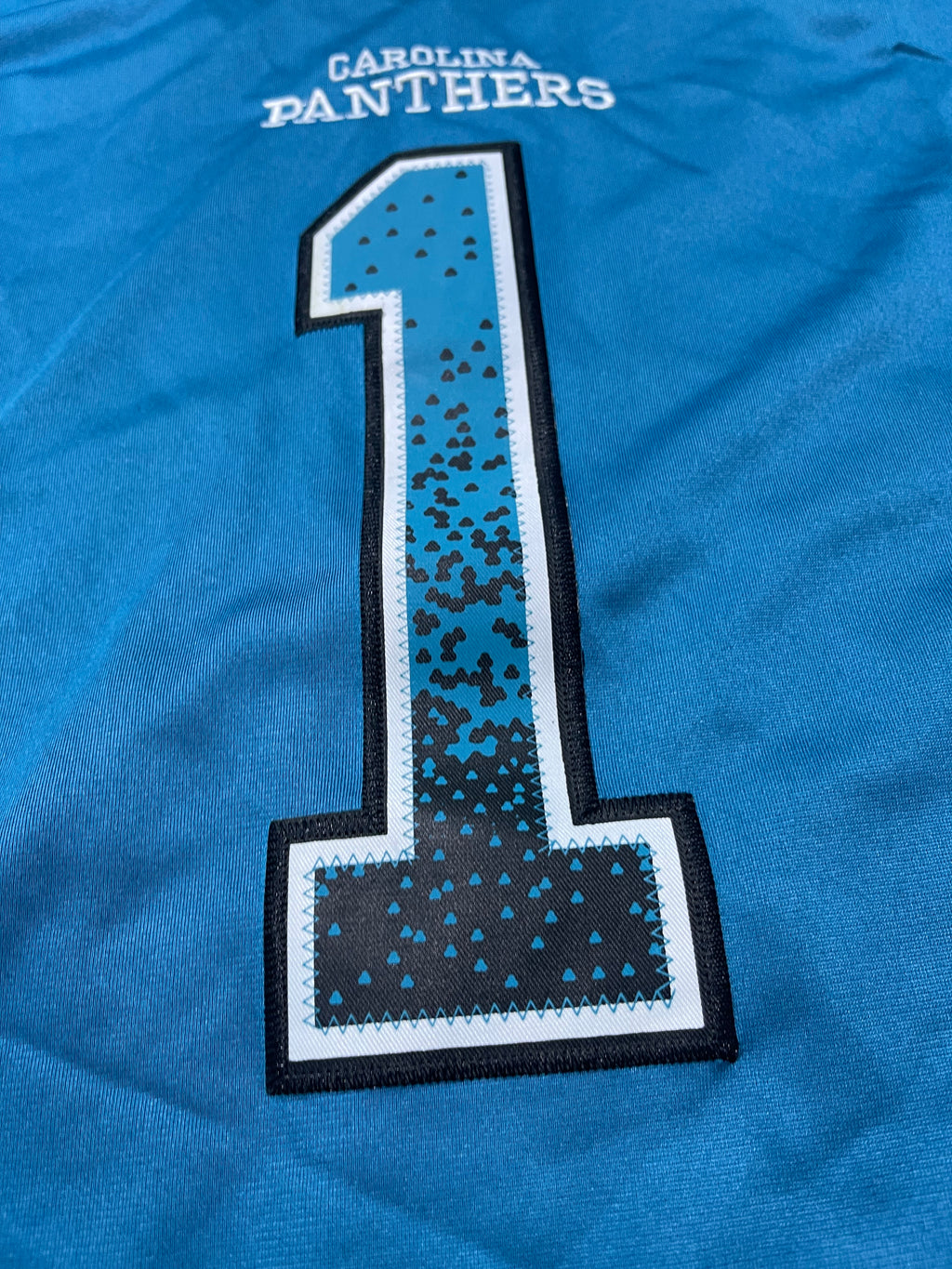 #1 Panthers Football Jersey