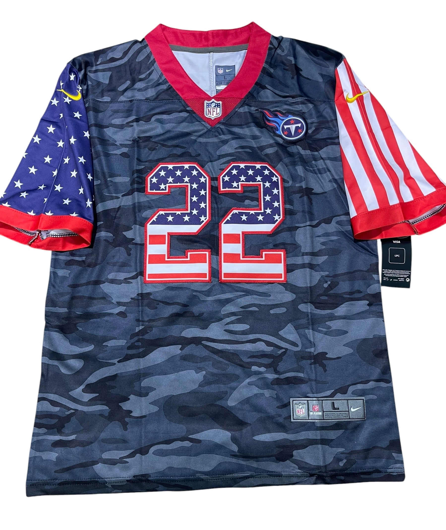 #22 Titans Football Jersey