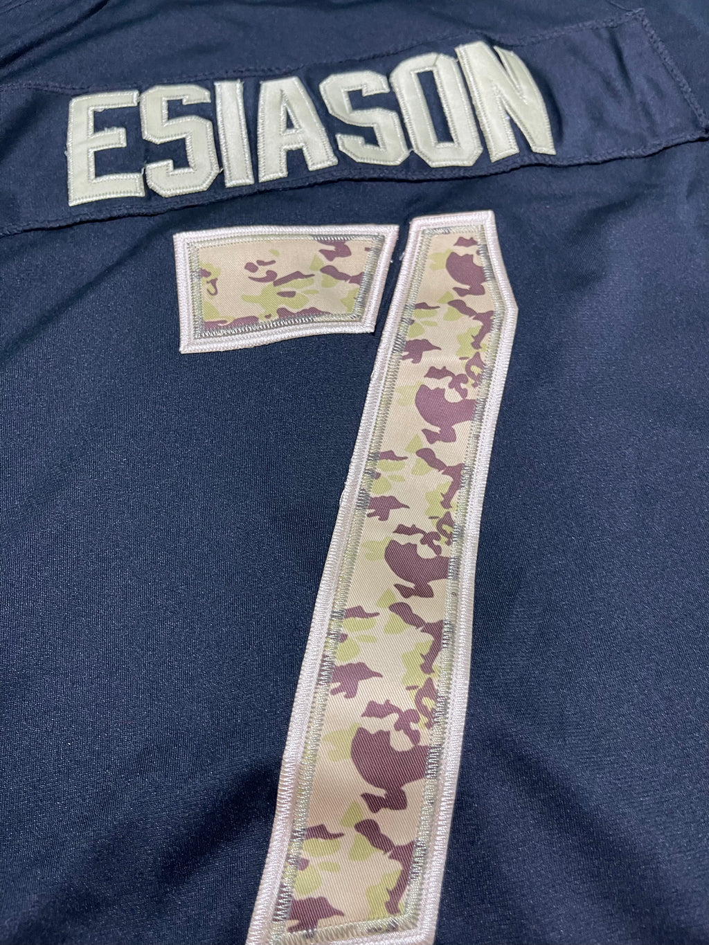 #7 Black Label Football Jersey