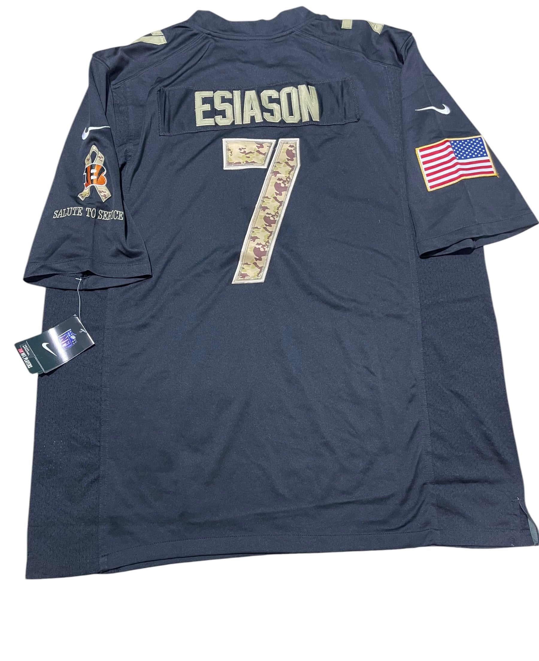 #7 Black Label Football Jersey